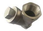 SS316 Stainless Steel Y Strainer NPT / BSP / BSPT Easy replacement Mesh filter
