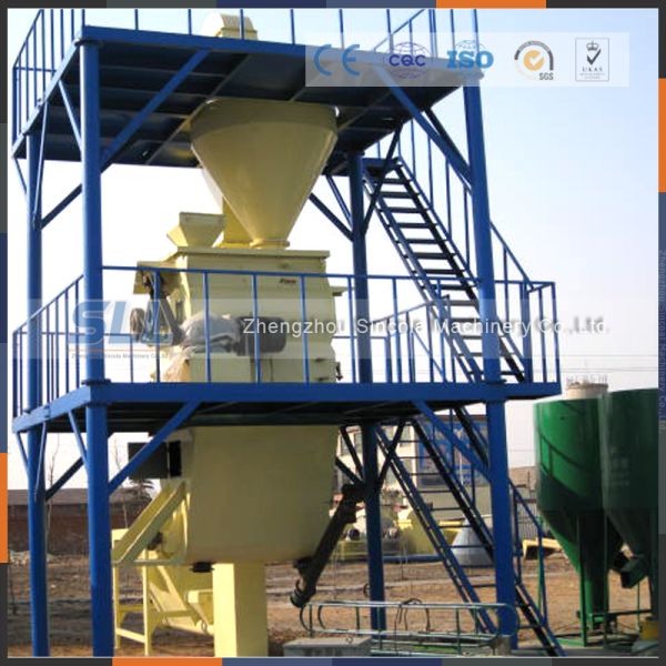 Automatic Premixed Dry Mix Plant , High Productivity Concrete Production Line