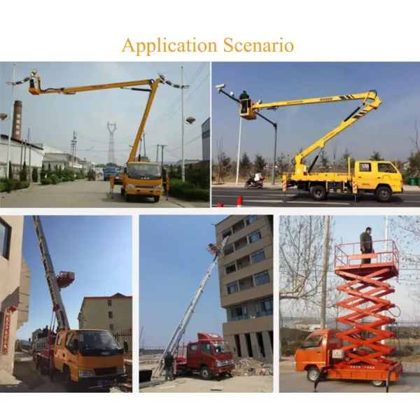 Dongfeng 16m Truck Mounted Mobile Elevating Aerial Work Platform Truck with Straight Telescopic Arm
