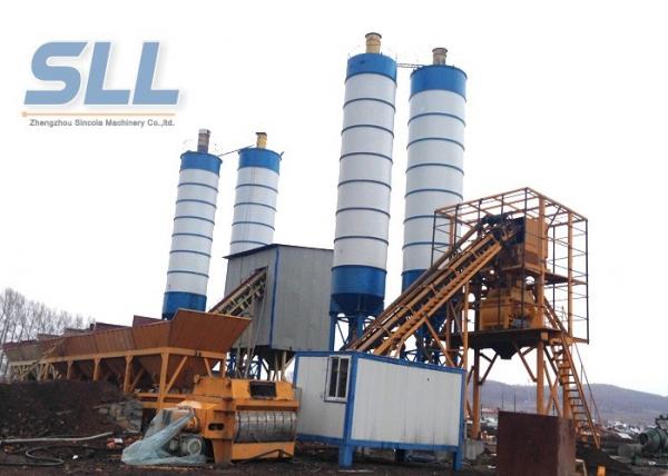 Quality PLD1600 Belt Type Concrete Batching Plant For Big / Medium Construction Project for sale