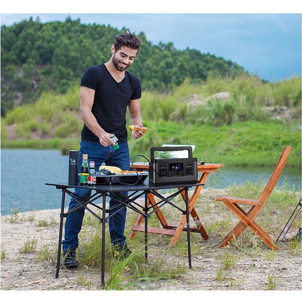 Lfp Portable Lithium Power Station 1400Ah With Built In Cable