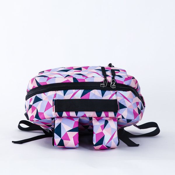 Nylon Ladies Laptop Backpack Set Waterproof 3 Piece School Bag