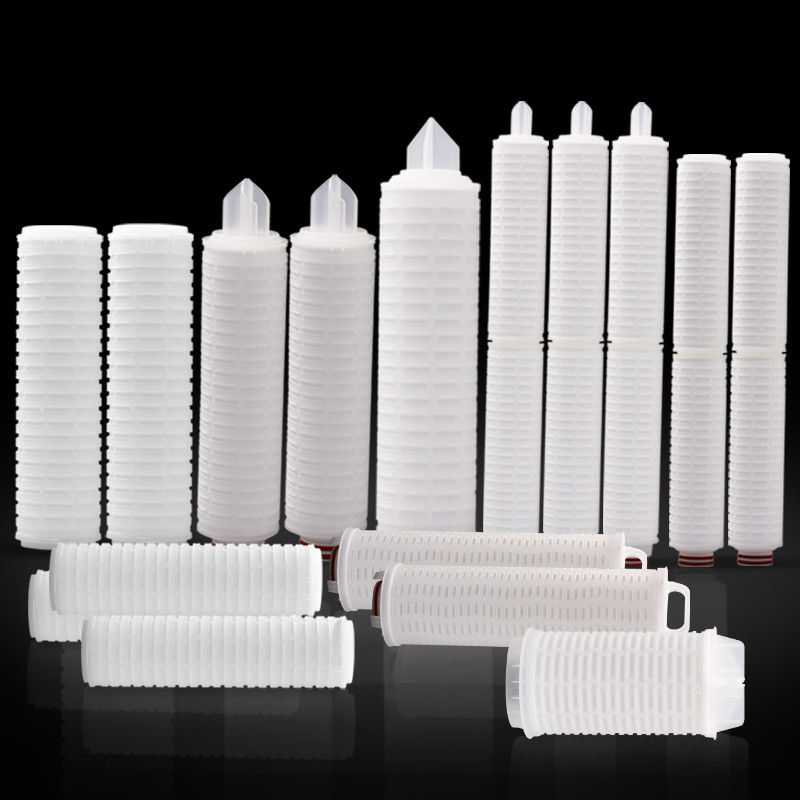 Buy cheap 10 Inch Pleated Sediment Filter 1um Depth 20 Micron Water Filter Cartridge from wholesalers