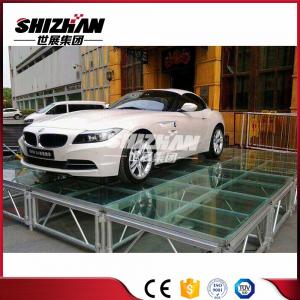 Buy cheap Anti Slip Catwalk Tempered Glass Stage Show Aluminum Frame Loading product