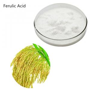 China 1135-24-6 Rice Bran Extract Soluble Trans Ferulic Acid Supplement on sale