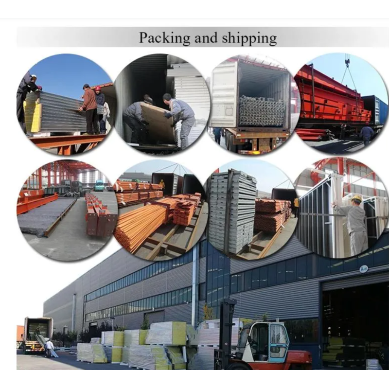 Prefabricated Large Span Office Steel Structures Workshop