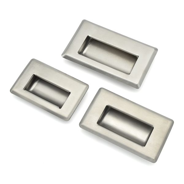 Hidden Embedded Industrial Pull Handle Stainless Steel