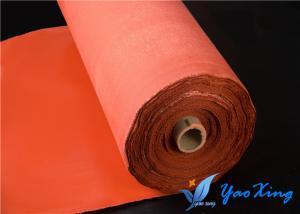China Fireproof Silicone Rubber Coated Fiberglass Fabric For Expansion Joint on sale