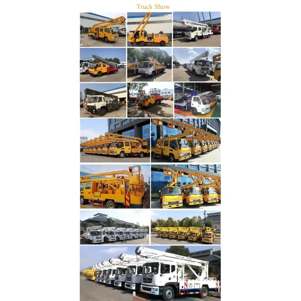 Dongfeng 16m Truck Mounted Mobile Elevating Aerial Work Platform Truck with Straight Telescopic Arm