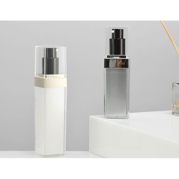 Eco Friendly 50ml Airless Pump Bottle OEM Cosmetic Packaging