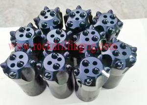 Buy cheap 7 / 11 / 12 Degree Tapered Rock Drill Bits With 7 Carbide High Performance product