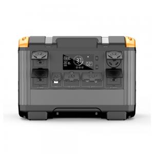China 2400W Outdoor Battery Power Supply Portable Outdoor Emergency Power Supply on sale