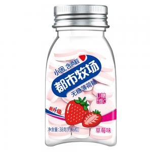 China FDA Healthy Hard Candy Red Natural Flavors Healthy Mints on sale