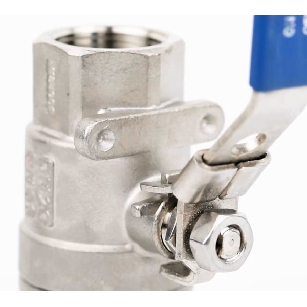 NPT Industrial Threaded 2PC Ball Valve Full Bore and Reduce Bore for Competitive Pricing