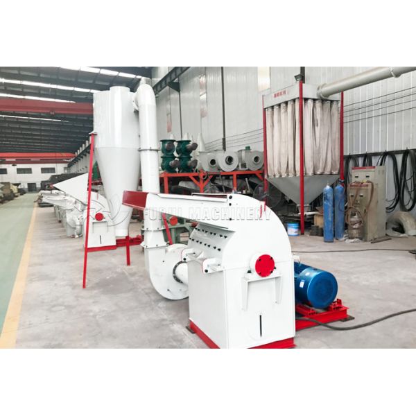 Professional Hammer Grinder Machine Industrial Wood Shredder 45 kw Power