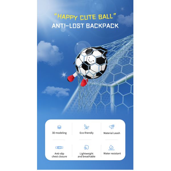 Eva Basketball Design Anti Lost Backpack Toddler Mini Backpack Boy Customized