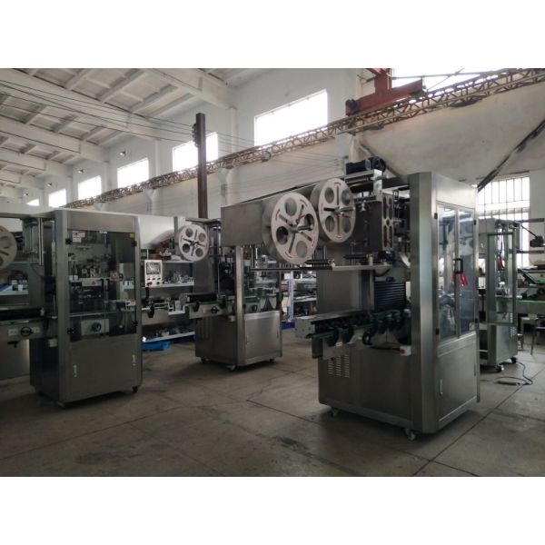 HF-250M Automatic Sleeve Labeling Machine for Craft Beer Bottles