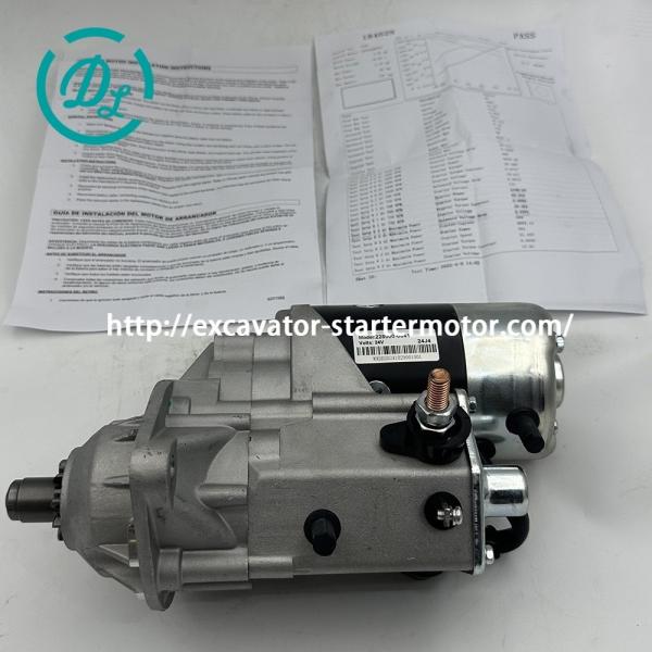 EexcavaStart WAI Starter Motor 228000-8691 RC4115-3201 for Excavator U30-5