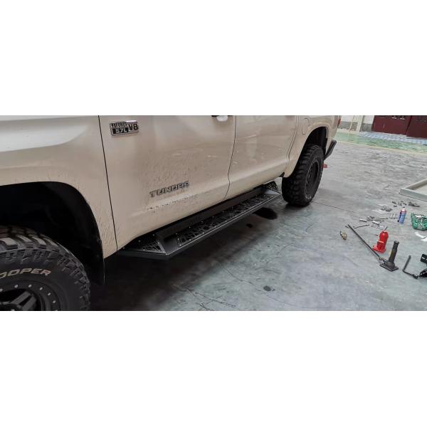 Heavy Duty Black TOYOTA Side Steps 2013 Tundra Running Boards OEM