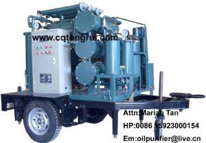 China Mobile Multi-functional transformer oil Purifier machine to remove deep oxide free carbon on sale