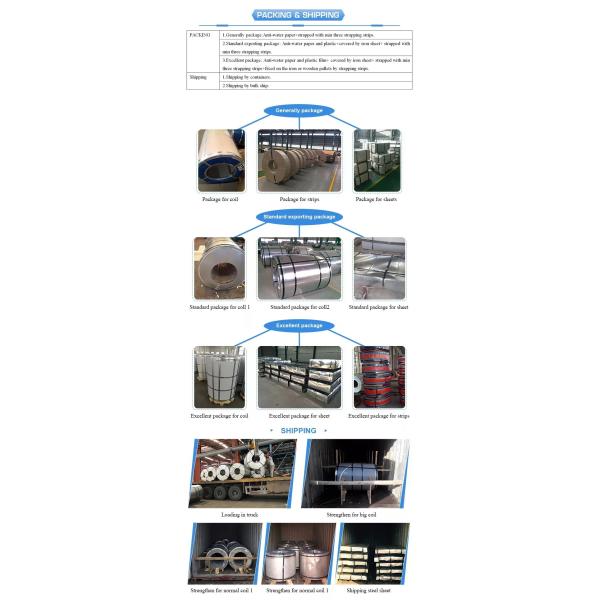 Thickness 0.15-6mm Stainless Steel Plate Coil BA 2B Surface