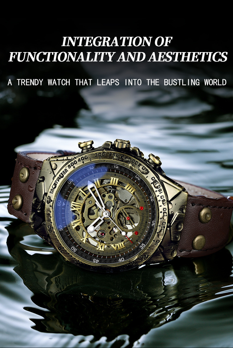 Classic Elegant Leather Strap Watch Offering Comfortable Fit and Durable Materials Perfect for Business Professionals