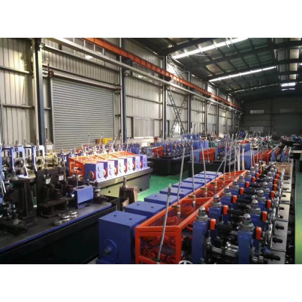 6mm Thickness High Frequency Welded Tube Mill Machine For Round Tube And Square