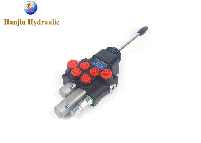Hydraulic directional control valve joystick valve 2P40 for backhoe loader and mounted loaders with floating function
