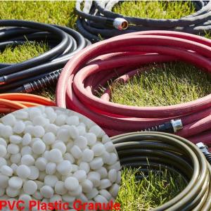 China Soft PVC Conduit Pipe Raw Material House Hoses Virgin PVC Granules on sale