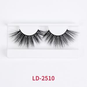 Buy cheap Dramatic Long Faux Mink Lashes , 100% Handmade 25mm Siberian Mink Lashes product