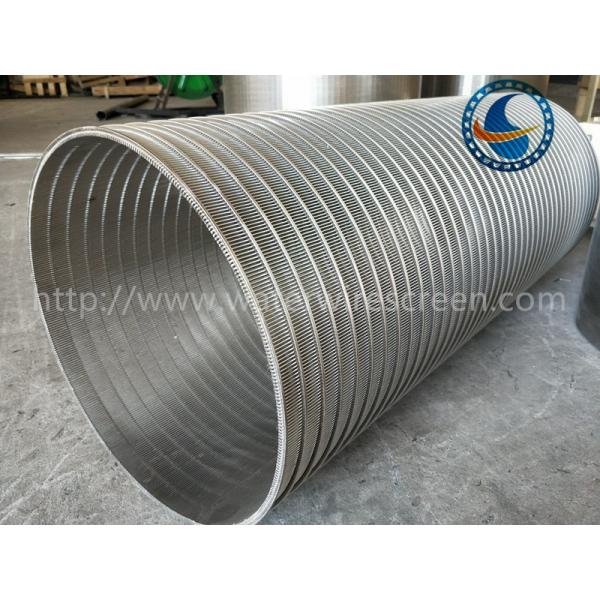 Rust Proof Back To Washing Wedge Wire Screen For Sugar Mill Factory