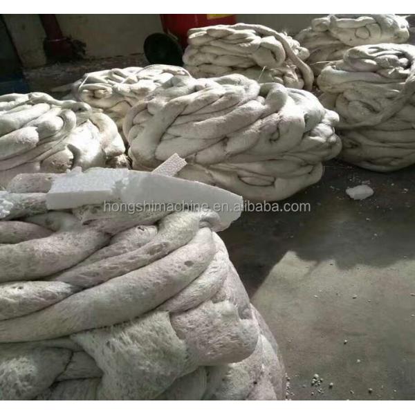 EPS styrofoam hot melting recycle machine / Fast food box EPS polystyrene foam melting machine