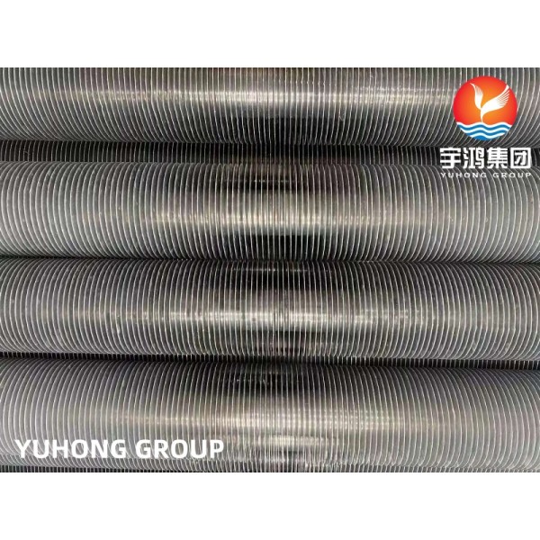 Stainless Steel Extruded Fin Tubes TP304 With AL1060 Fins For Condenser