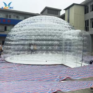 Buy cheap Pvc Tarpaulin Igloo Tent Inflatable Bubble Lodge Clear Tent product