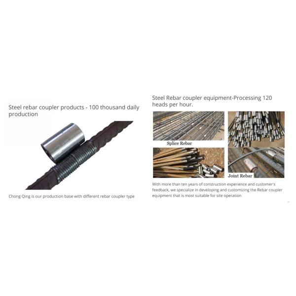 Structural Threaded Bar Connectors / Couplers Safe Operation D12MM - D50MM