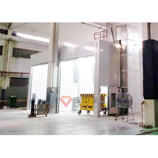 Bus Preparation Room For Yutong Bus Full Down Draft Base Painting Equipments