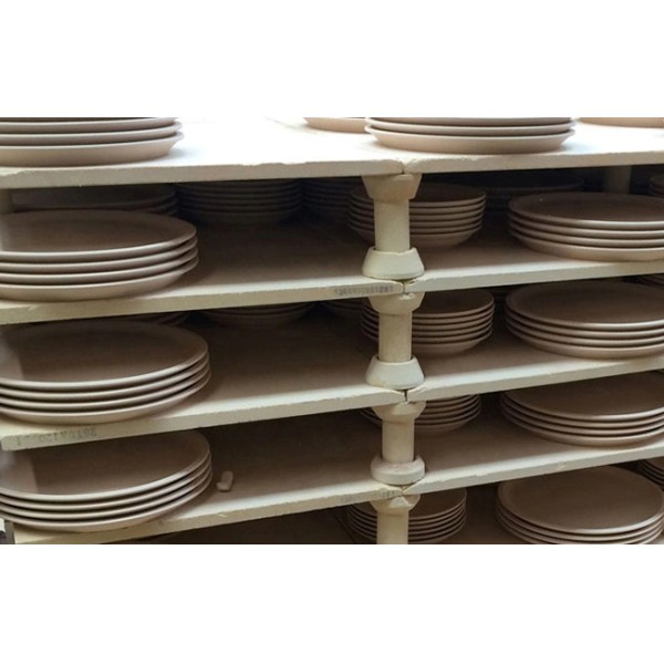 Shock Resistance Refractory Pillar 1350C Temperature Corrosion Oxidation Resistance for Kiln Support