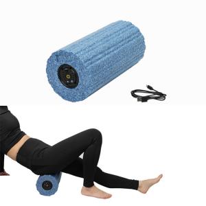 China Vibrating 5 Speed Electric Foam Roller , Electric Muscle Roller Washable Easy Use on sale