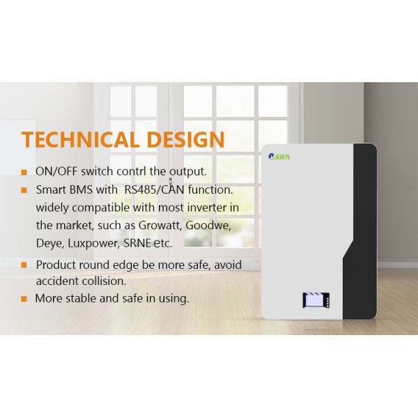 Home Energy Storage System 5 Lithium Phosphate Battery 48V 100AH 5KWH LiFePO4 Litime 100AH 48v