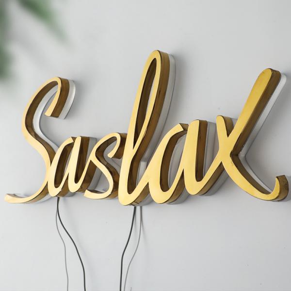 3D LED Backlit Signage