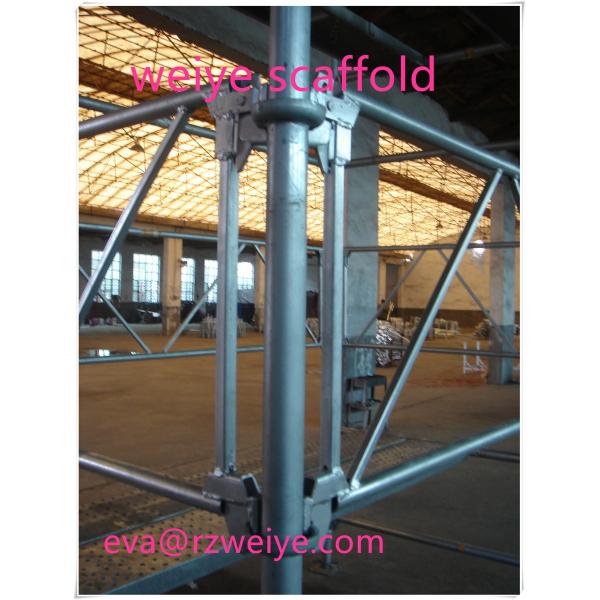 Hot galvanized Plus + 8 Cuplock Scaffolding System , scaffolding cuplock system