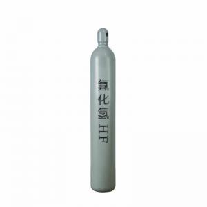 China Refillable Hydrogen Fluoride HF Industrial Gas Cylinder 30mg/Nm3 on sale
