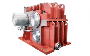 China Parallel Shaft Mounted Speed Reducer Gearbox / Cast Steel Standard 90 Degree Gearbox on sale