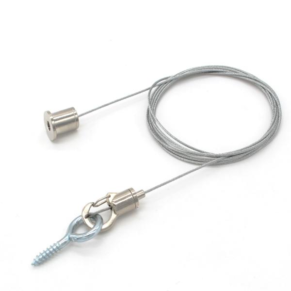 Precise Control Cable Suspension Kits With Snap Hook Acoustic Panels Wire Rope Hanging Kit