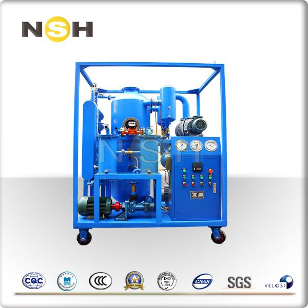 Quality High Vacuum Transformer Oil Purifier Dehydration With Roots Fixing Type With Four Wheels for sale