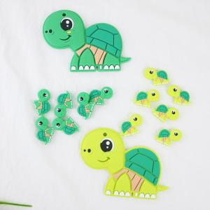 China Small Silicone Animal Beads , Silicone Beads Baby Teether For Necklace Chains Bracelet on sale