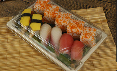 Biodegradable Microwavable Sushi Tray Sushi Paper