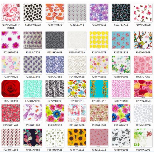 120cm Width Flower T Pattern Water Transfer Hydro Printing Film