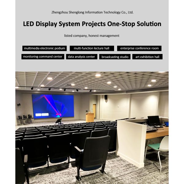 Full Color HD Video Wall Indoor LED Display Screen for Meeting Room