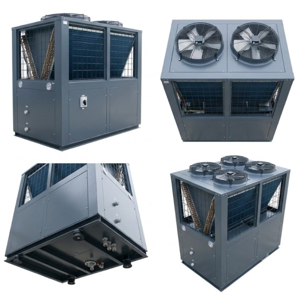 10HP V-type Sheet Metal Chiller Unit With Sheet Metal Frame, Matching Evaporator And Condenser